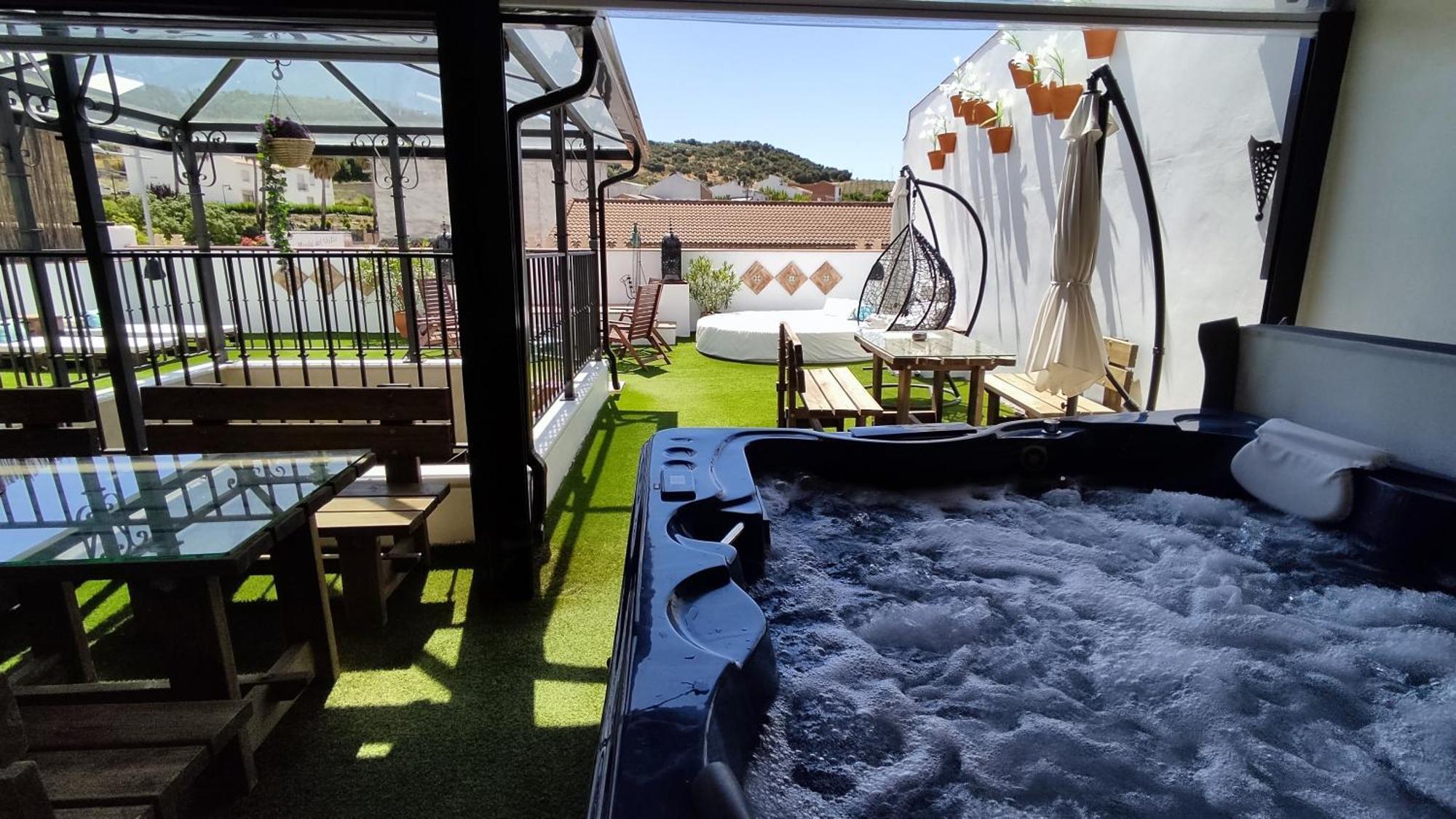 La Esperanza Otel Alcalá del Valle Dış mekan fotoğraf