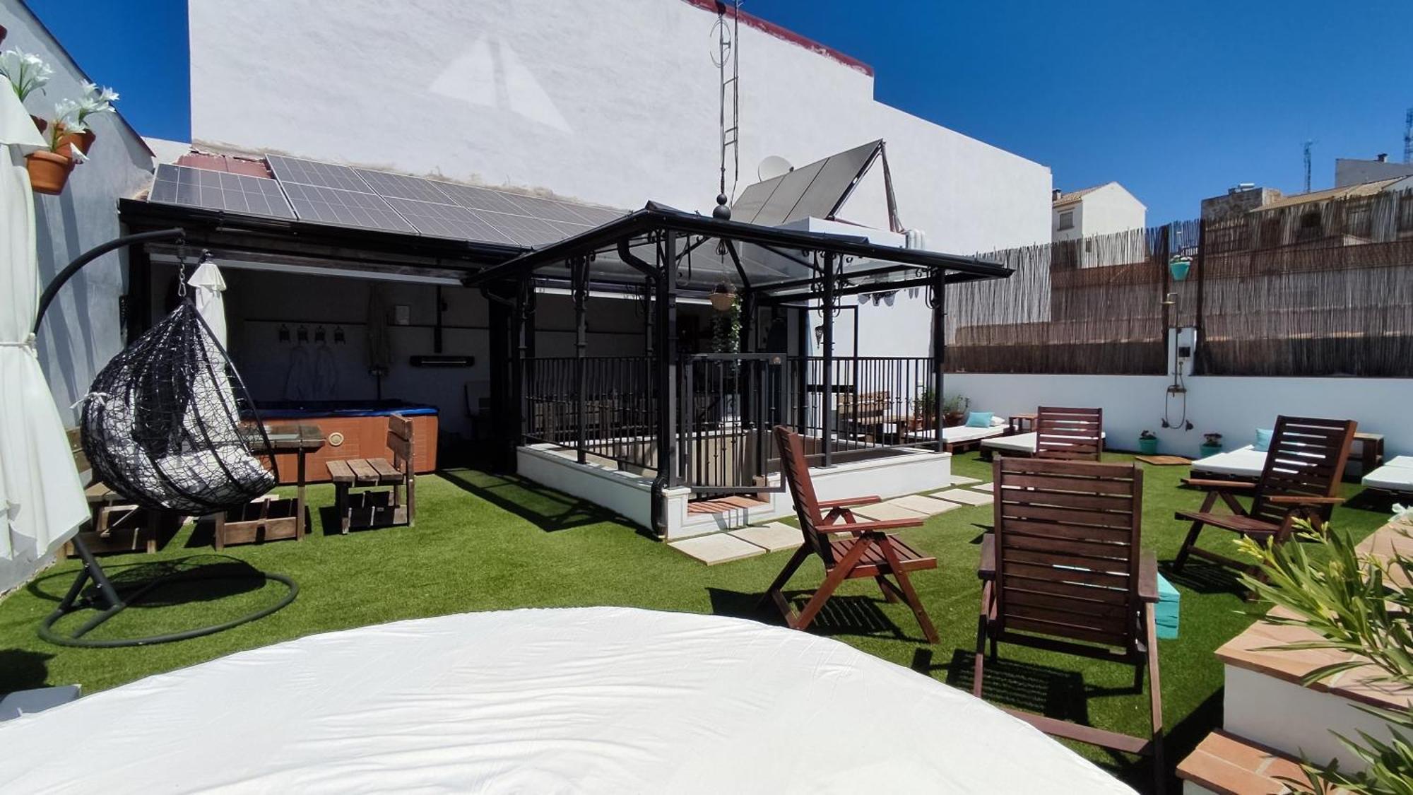 La Esperanza Otel Alcalá del Valle Dış mekan fotoğraf