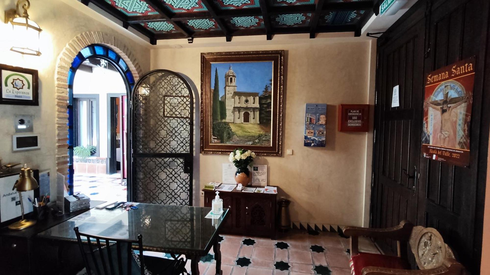 La Esperanza Otel Alcalá del Valle Dış mekan fotoğraf