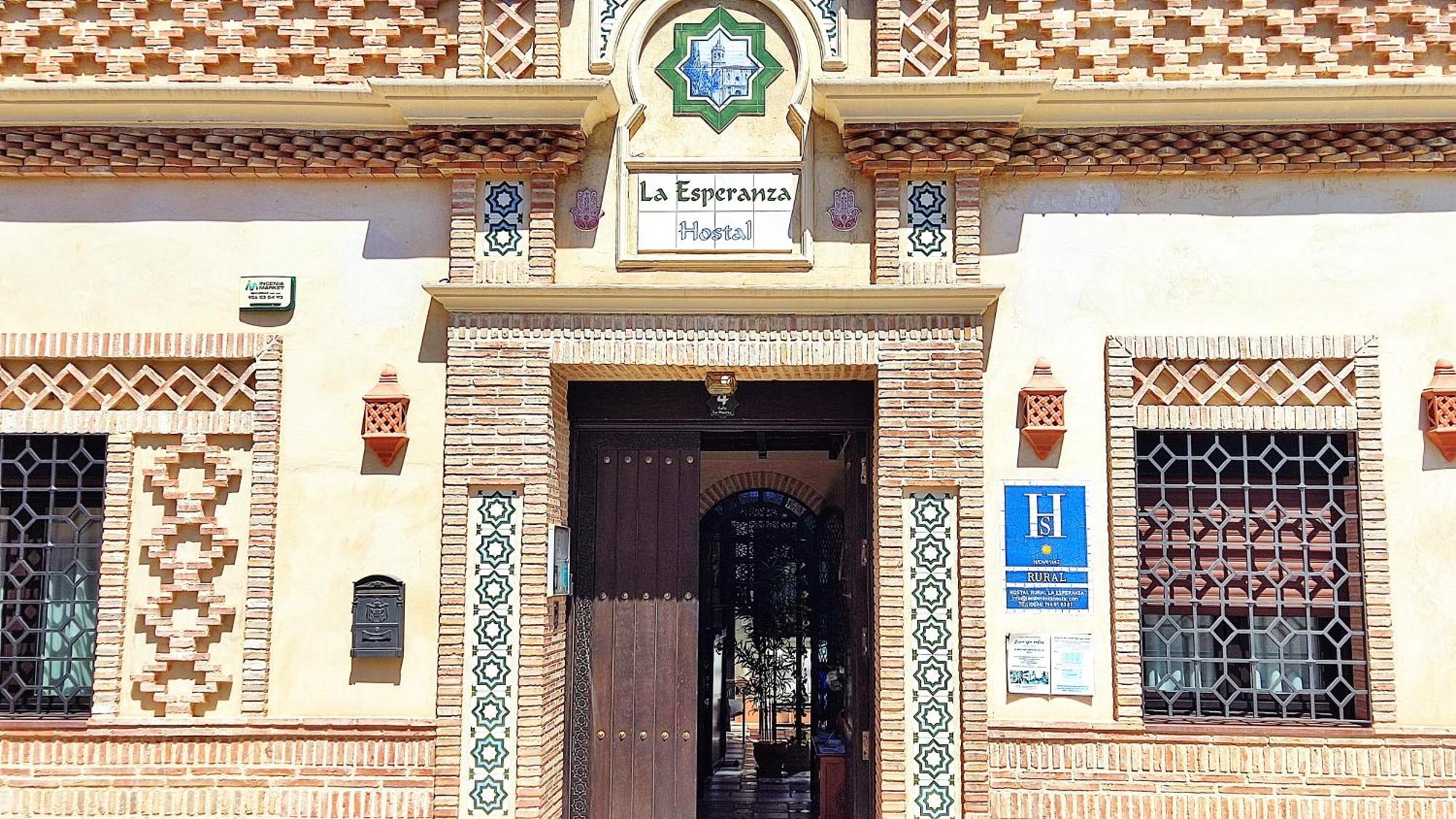 La Esperanza Otel Alcalá del Valle Dış mekan fotoğraf